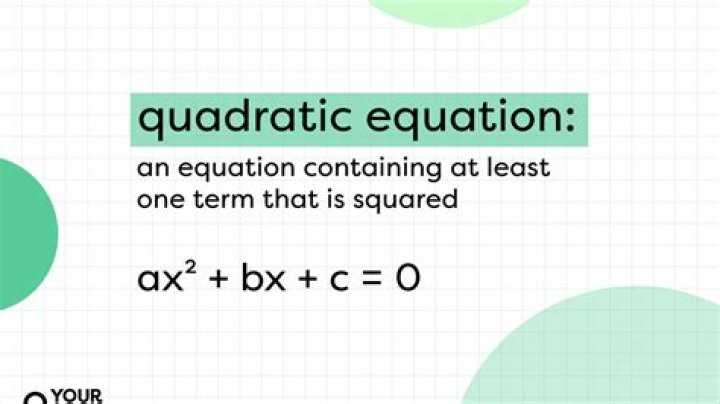 How do you type the quadratic formula?