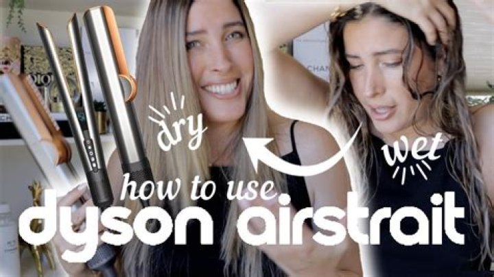How do you use a wet two straight straightener?
