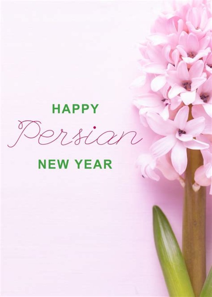 How do you wish someone a happy Persian new year?