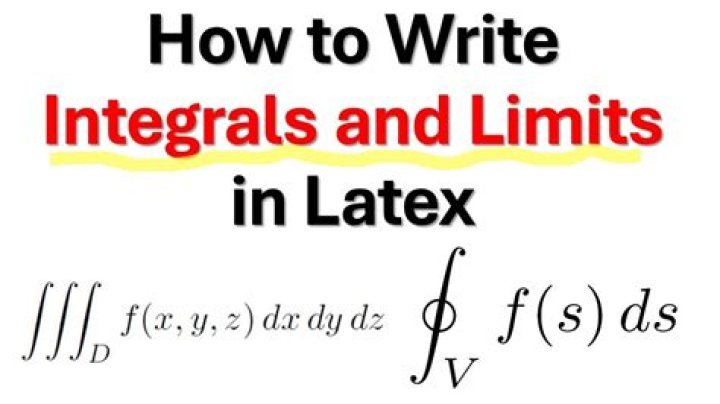 How do you write limit under in LaTeX?