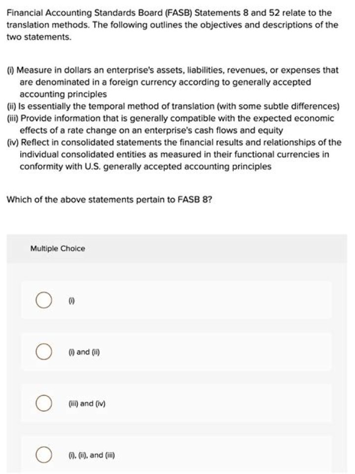 How does FASB relate to financial statements?