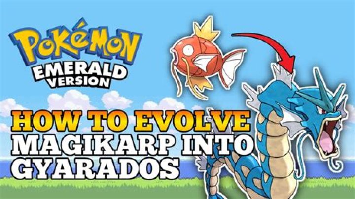 How does Magikarp evolve in revolution?
