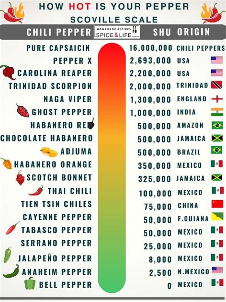 How hot is the Infinity Chilli?