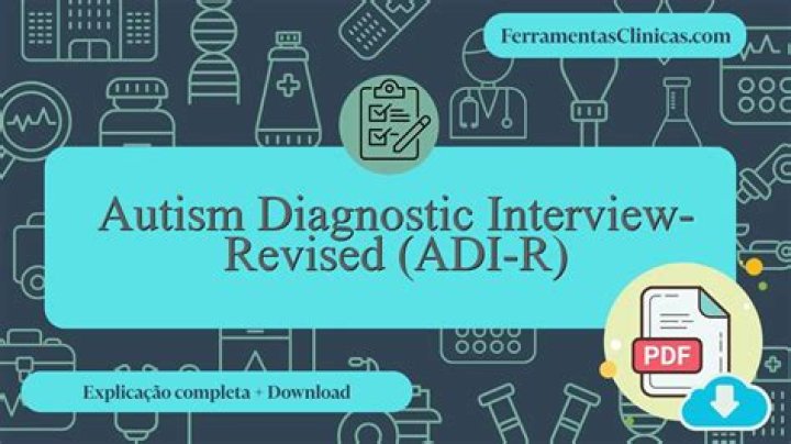 How is Autism Diagnostic Interview scored?