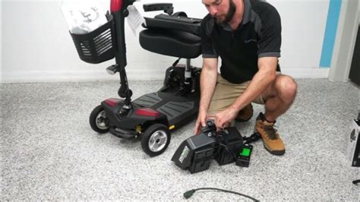 How long does a Pride scooter battery last?