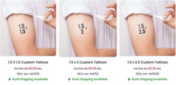 How long does a temporary tattoo sticker last?