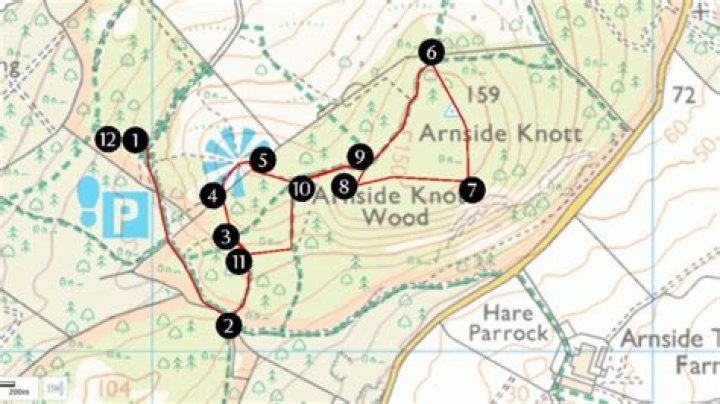 How long is Arnside Knott walk?