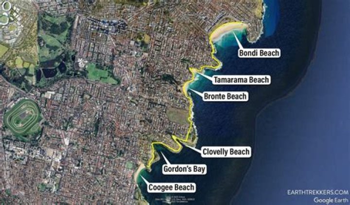 How long is the coastal walk from Coogee to Bondi?