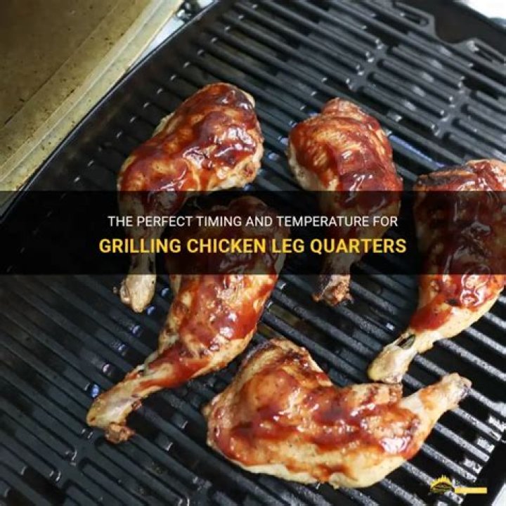 How long should you grill chicken leg?