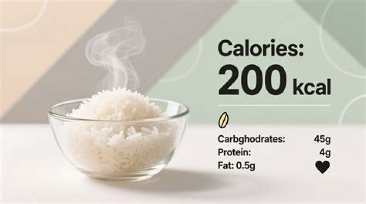 How many calories are in a cup of cooked rice white rice?