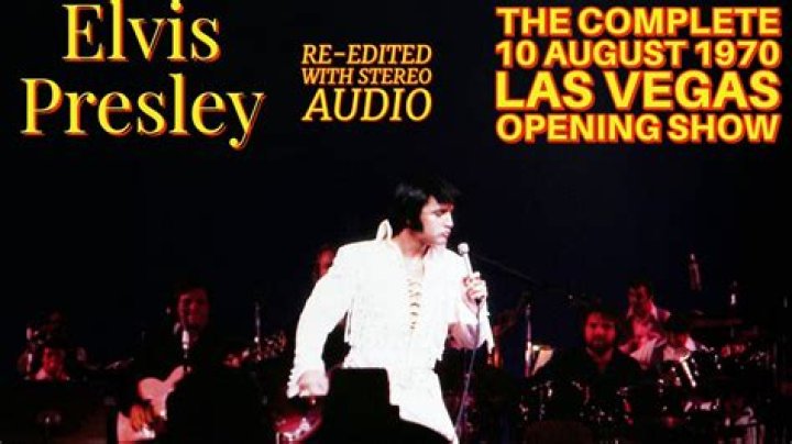 How many concerts did Elvis do in 1970?