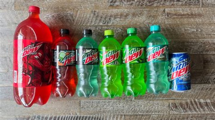 How many different Mtn Dew flavors are there?