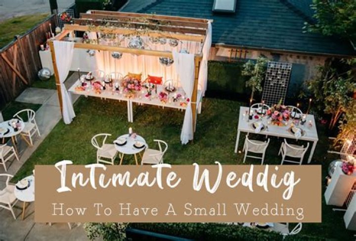 How many guests is considered an intimate wedding?
