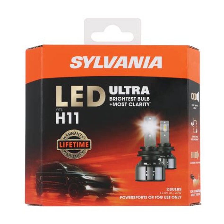 How many lumens are Sylvania Ultra bulbs?