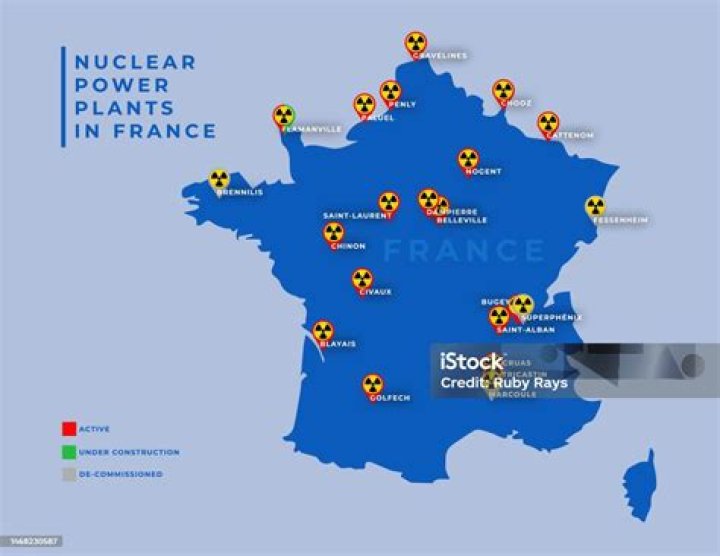 How many nuclear reactor does France have?
