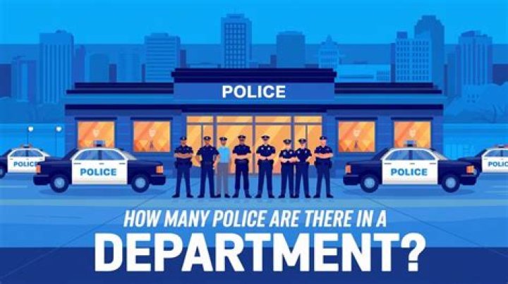 How many police departments are there in Canada?