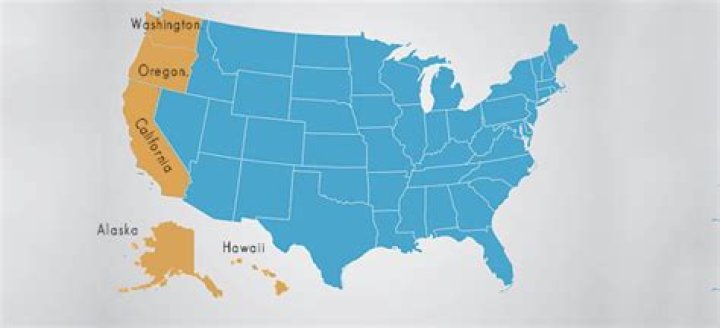 How many states border the ocean?