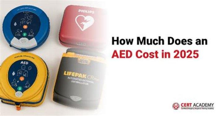 How much do AED units cost?