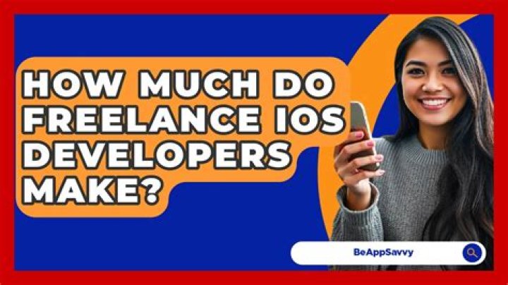 How much do freelance iOS developers make?