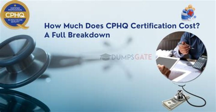 How much does Cphq certification cost?