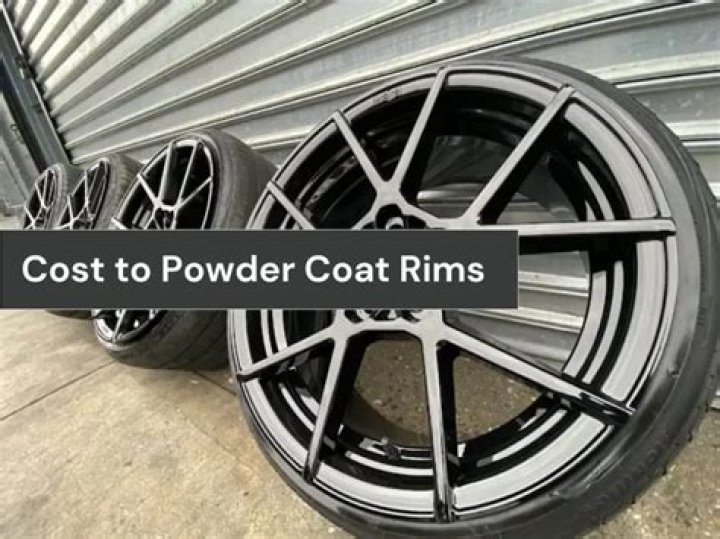 How much does it cost to powder coat chrome rims?