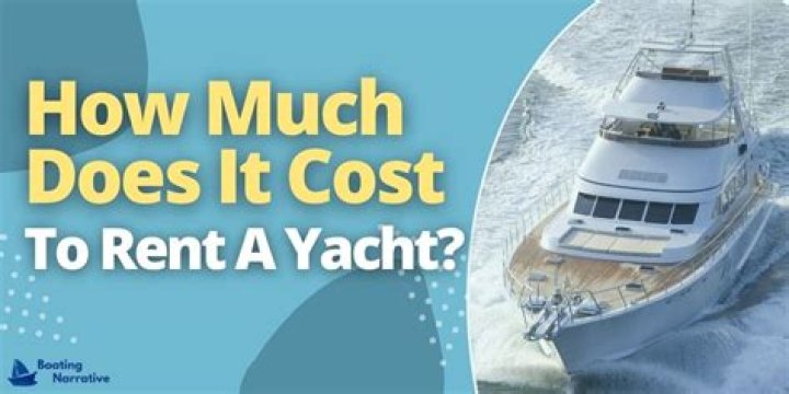 How much does it cost to rent a yacht in Georgia?