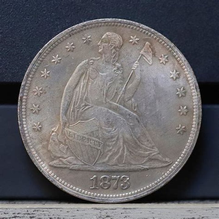 How much is a 1873 silver dollar coin worth?