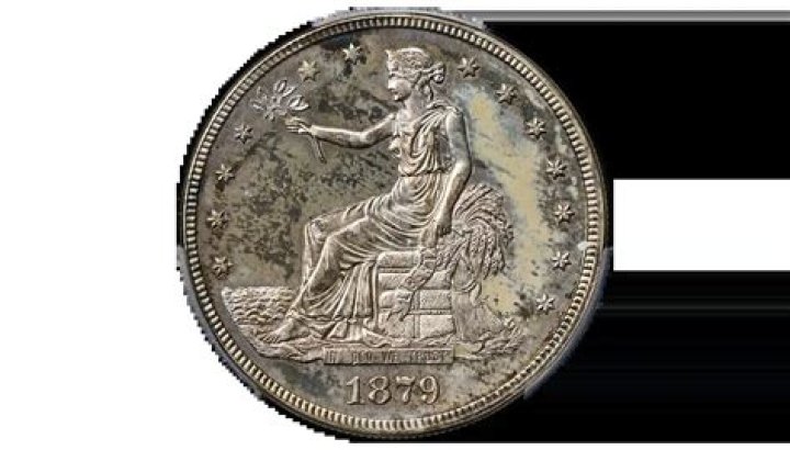 How much is a 1879 silver dollar coin worth today?