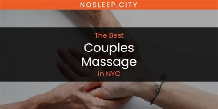 How much is a couples massage in NYC?