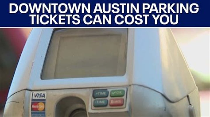 How much is an Austin parking ticket?