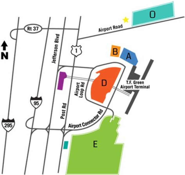 How much is it to park your car at TF Green Airport?