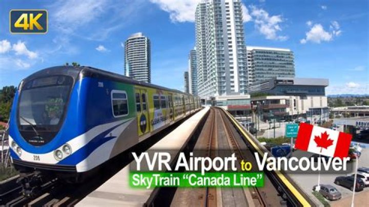 How much is the Skytrain from Vancouver Airport to downtown?