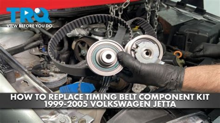 How often should you change the timing belt on a VW Jetta?