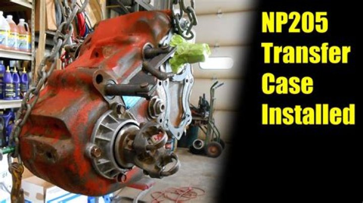 How strong is a NP205 transfer case?