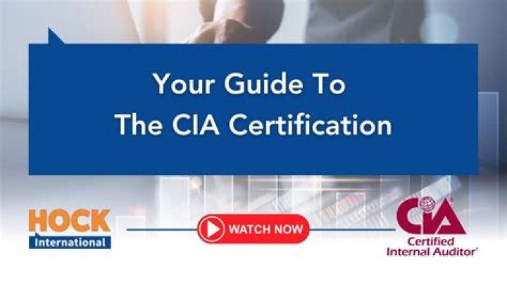 How valuable is the cia certification?