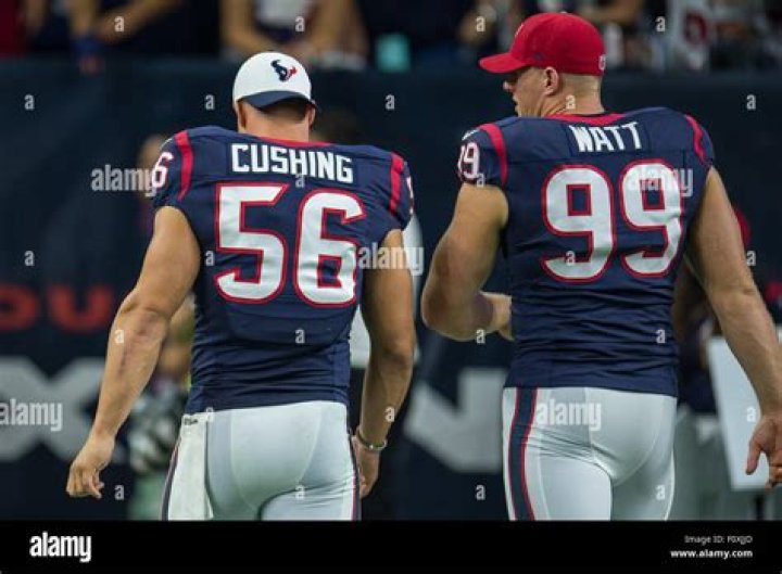 Is Brian Cushing related to JJ Watt?
