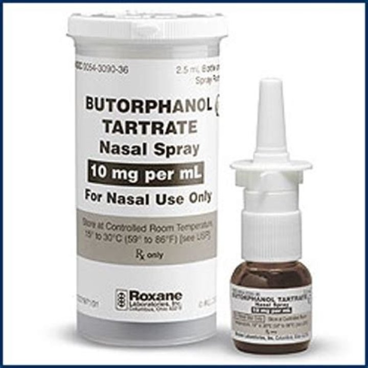 Is butorphanol nasal spray a controlled substance?
