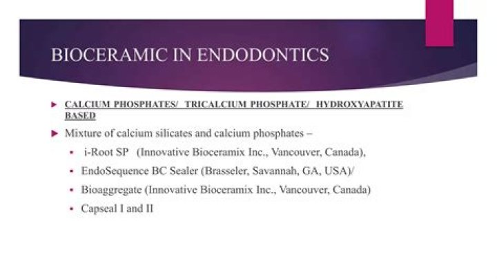 Is calcium phosphate a bioceramic?