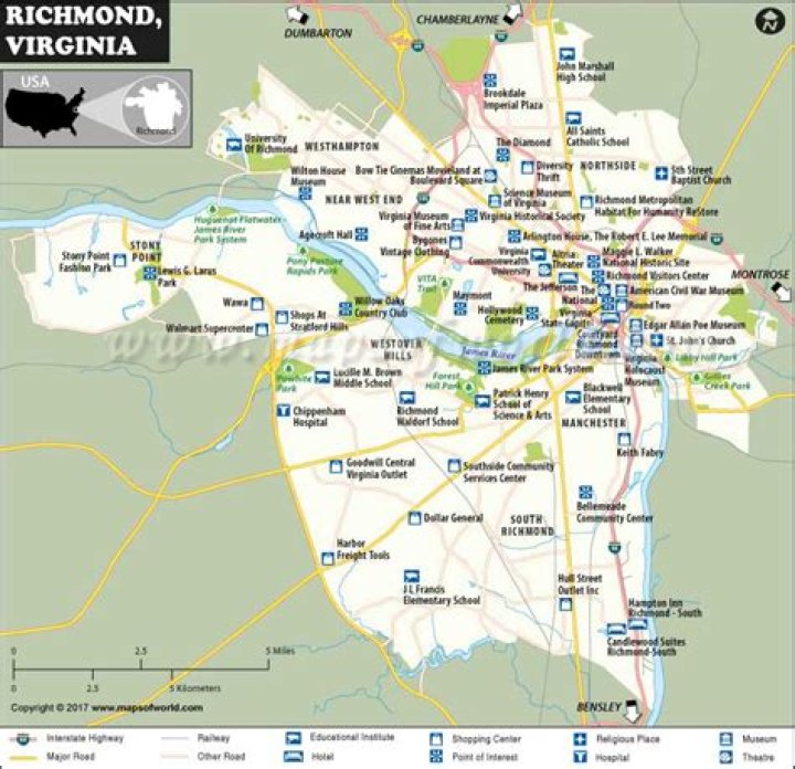 Is Henrico VA and Richmond VA the same?