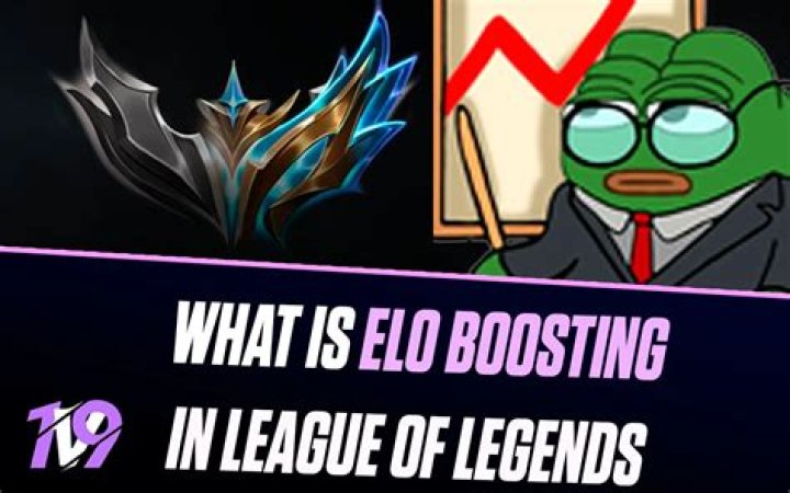 Is LoL ELO boosting legit?
