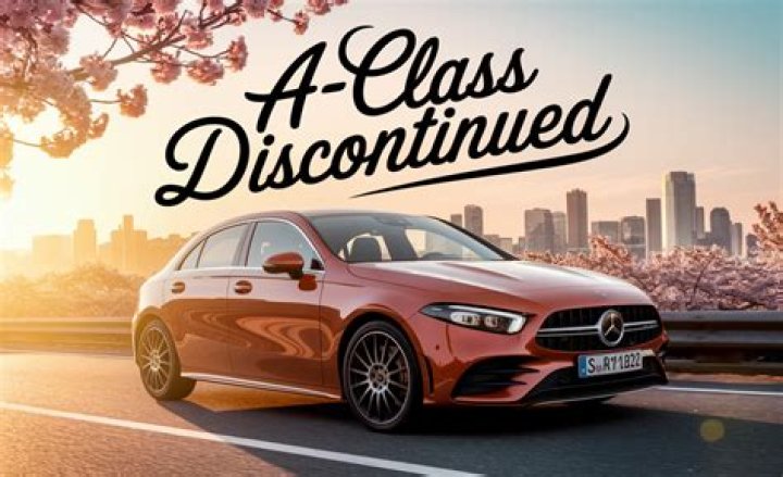 Is Mercedes A-Class discontinued in India?