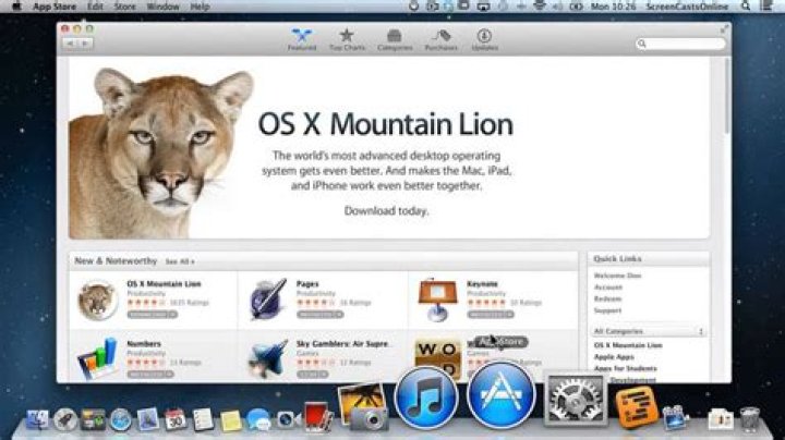 Is Mountain Lion still supported by Apple?