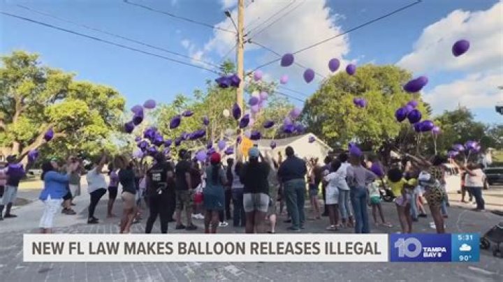 Is releasing a balloon littering?