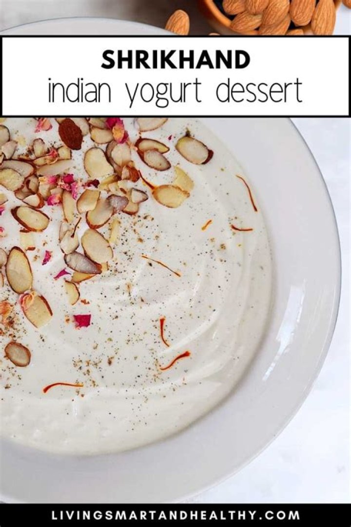 Is shrikhand and yogurt same?