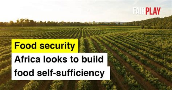 Is South Africa food self sufficient?