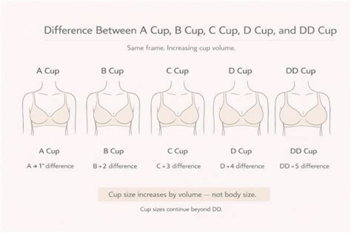 Is there a big difference between C and D cup?