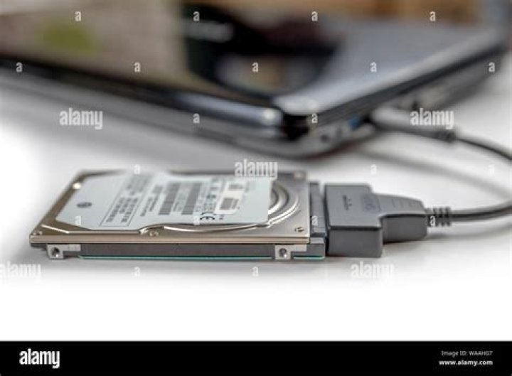 Is there a cable to connect a hard drive to a laptop?
