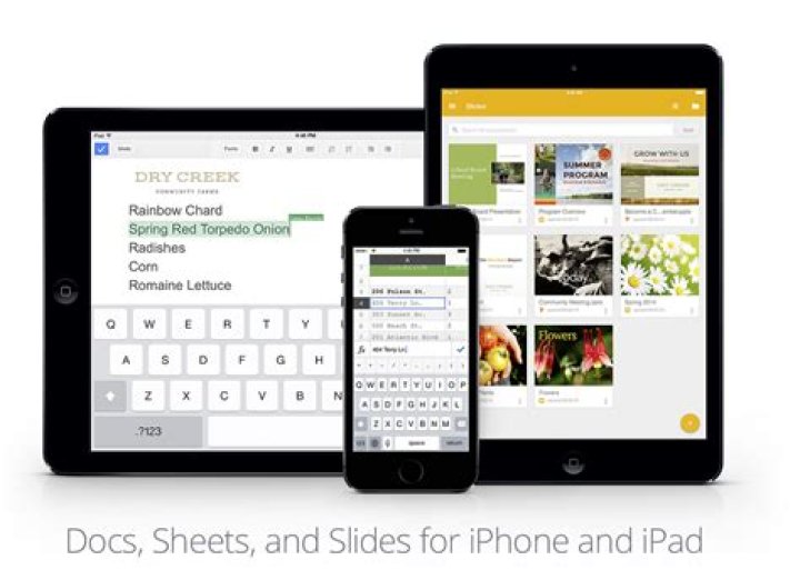 Is there a Google Slides app for iPad?