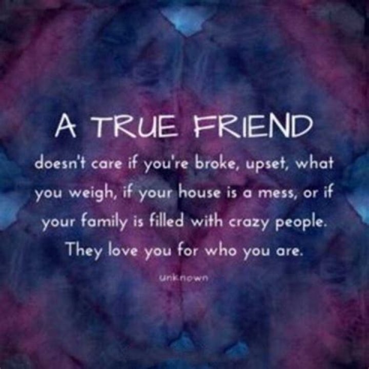 What a true friend is quote?