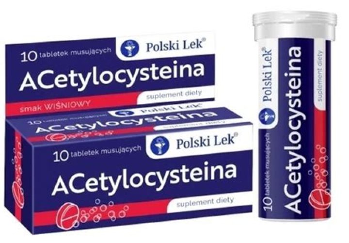 What are acetylcysteine tablets used for?